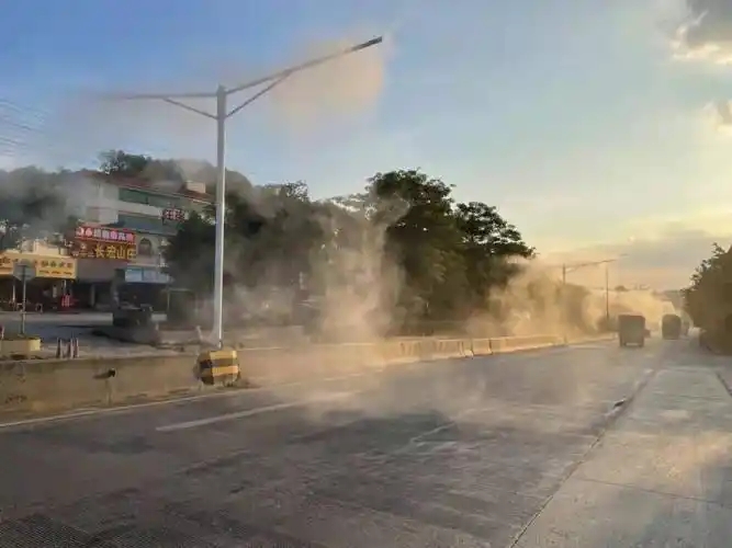 揚塵管控，無(wú)錫宜興“抑”塵不染